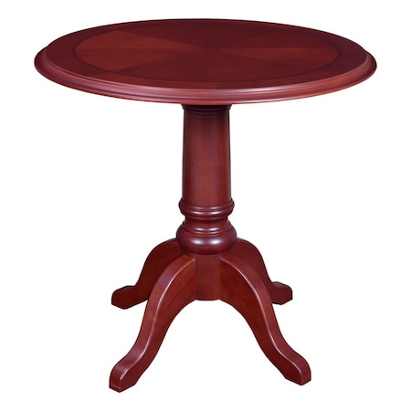 Regency Prestige Round Tables, 30 W, 30 L, 29 H, Veneer, Wood Top TVCTR30MH